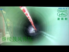 Réparation de conduite d'égout sans tranchée de tuyaux municipaux de fabricants de doublure UV légers CIPP