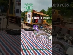 Installation de résine saturée de fibre de verre de doublure traitée par équipement guéri par UV souterrain de CIPP