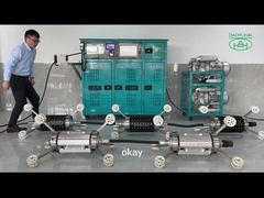 Technologie UV de mercure de système sans tranchée de double noyau de lumière de traitement d'équipement de CIPP de tuyau de LED