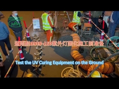 Traitement UV CIPP rayant la longueur de l'équipement 200m pour la réparation municipale NO-DIG d'égout