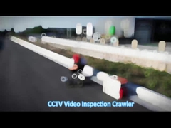 Caméra haute définition CCTV Pipe Crawler avec longueur de câble 130m Durable
