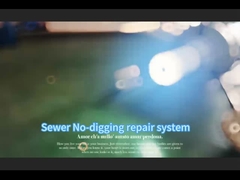 Un super-grand revêtement UV DN1650 de 65 m de longueur a été installé à Qingdao Shandong