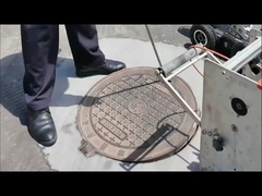 Contrôle sans fil CCTV caméra d'inspection de pipeline avec câble fort et lumière