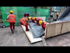 pression uv revêtement cipp tuyau durci en place machine construction sans tranchée réparation plomberie