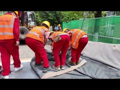 Réparation de canalisations par polymérisation in situ UV (CIPP) pour égouts