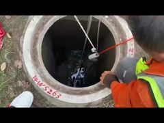 Caméra d'inspection de canalisation CCTV sans fil, robot d'exploration de tuyaux, prise arrière pour défauts de canalisations d'égout