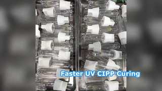 Lampes de polymérisation UV CIPP à haute intensité pour la réparation de pipelines