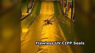 Thermoscellage automatique pour les doublures UV CIPP