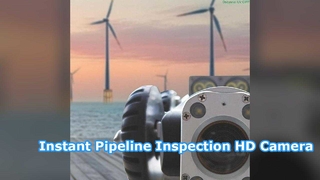 Caméra de poteau d'inspection de pipeline HD, vue à 360 degrés