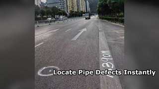 Robot d'inspection de pipeline Daoyunai 500 m avec localisateur