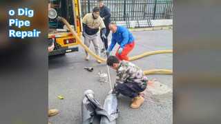 Réparation de tuyaux sans tranchée LED UV CIPP