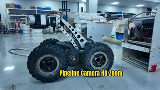 Caméra d'inspection de pipelines Zoom HD
