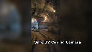 Caméra UV pour l'inspection vidéo des espaces confinés