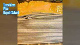 Solution de réparation de tuyaux de revêtement à durcissement UV