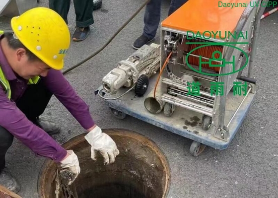 Outil rapide de chenille de télévision en circuit fermé de caméra de conduit d'égout de drain à distance d'inspection pour des entrepreneurs