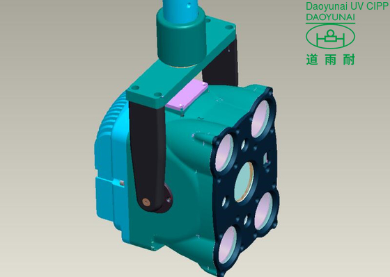 Portée élevée de périscope extensible de canalisation de système de caméra de Polonais d'égout d'inspection