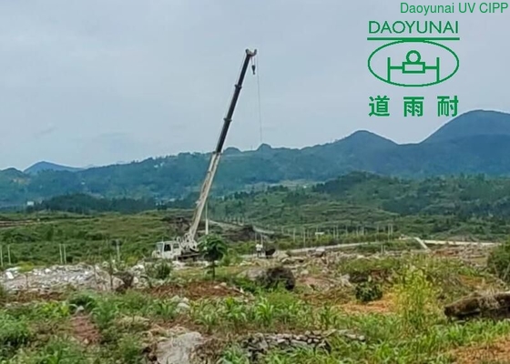 La réparation de doublure de tache de CIPP a traité le tuyau en place regarnissant la machine de traitement de lumière UV