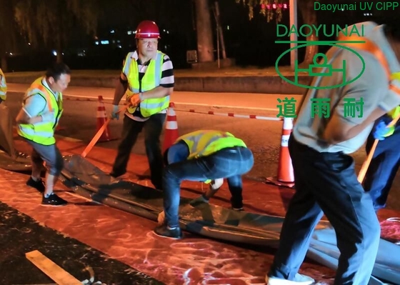 Réparation souterraine traitée UV ultra-violette de drainage d'installation de CIPP