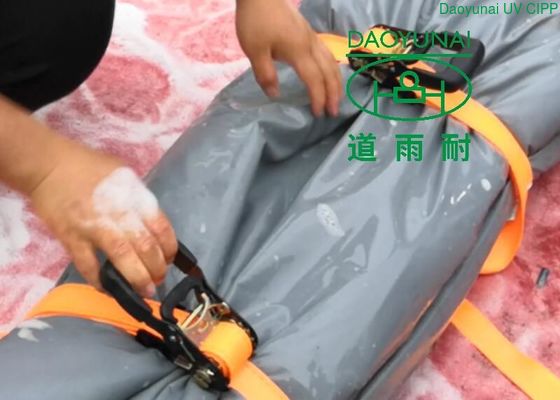 tuyauterie trenchless de réparation de construction de machine en place de tuyau traitée par doublure UV de cipp de pression