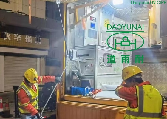 Conduit UV d'équipement de l'eau CIPP de vapeur regarnissant le réseau souterrain de NO--creusement d'égout de réparation