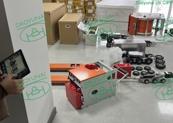 Caméra haute définition CCTV Pipe Crawler avec longueur de câble 130m Durable
