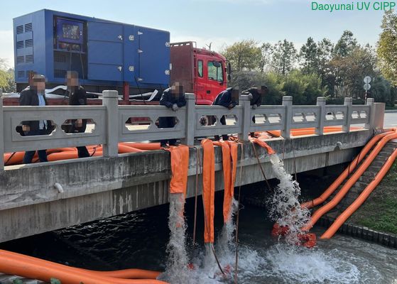 Pompes de drainage en acier inoxydable à haut débit et à haute tête avec générateur diesel pour le contrôle des inondations